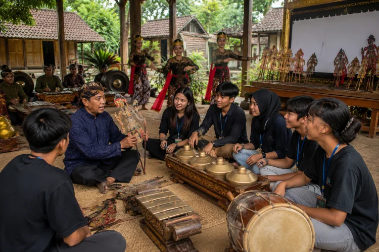 Belajar Budaya Jawa di Desa Wisata Kandri Semarang